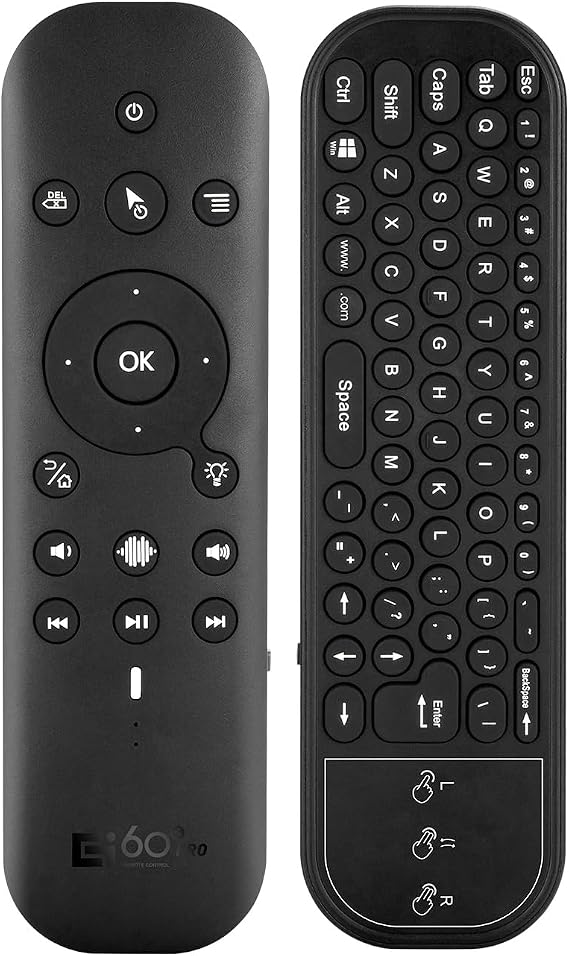 Docooler Dual Mode Voice Remote BT 2.4G with Keypad 6-Axis Gyroscope for Smart TV Android PC