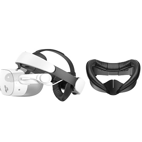 KIWI design H4 Boost Comfort Battery Head Strap Accessories for Meta/Oculus Quest 3 and Quest 3 Facial Interface