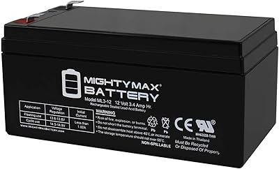 Mighty Max Battery 12V 3AH SLA Replacement Battery for Baxter Healthcare A21213.2S