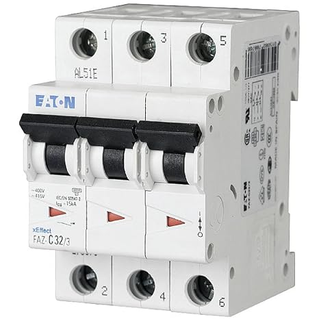 Eaton 278843 Circuit Breaker, 10 a, 3P, B Char