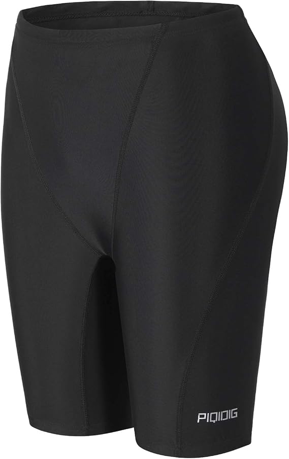 Youth Boys Swim Jammers Solid Swimsuit Quick Dry Athletic Swimming Shorts UPF 50+ Sun Protection