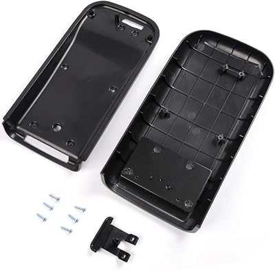 CHEDA Center Console Lid Kit Armrest Cover, Compatible with GMC EnvoyChevy Trailblazer 2002-2009Oldsmobile Bravada 2002-2008