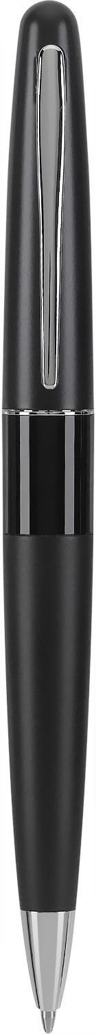 Pilot Metropolitan Collection Ball Point Pen, Black Barrel, Classic Design, Medium Point, Black Ink (91317)