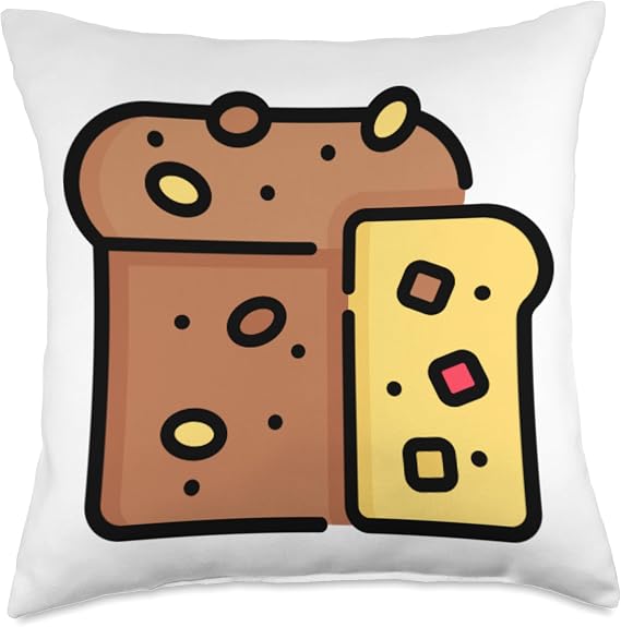 Really Like Panettone Italian Sweet Bread Throw Pillow