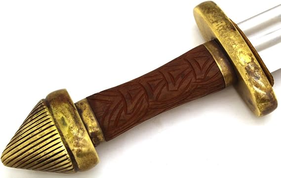 Medieval Warrior 9th Century Viking Handmade Handforged Heavy Duty Real Sword  with Scabbard (BRK-218)