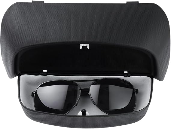 Karltys Corolla Cross Sunglasses Organizer for Toyota Corolla Cross 2022-2025 2026/ Corolla 2020-2025 2026 with Sunroof Car Glasses Holder Storage Organizer Accessories (Black)