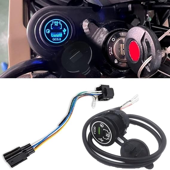 Compatible with 2019-UP Honda Hunter Cub 125 Trail125 CT125 Plug & Play Wiring Harness Connector Accessory Kit