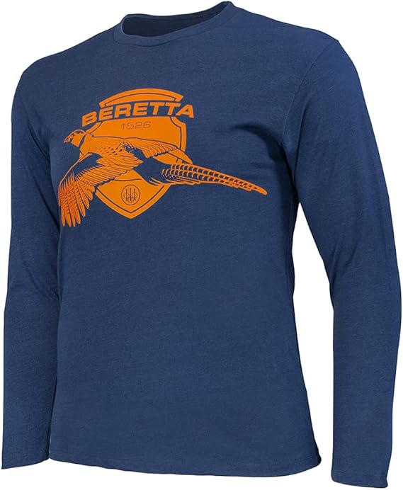 BERRETA Birdy Soft Jersey Cotton Long-Sleeve Classic Fit T-Shirt