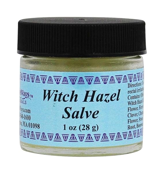 Wise Ways Herbals, Salve Witch Hazel, 1 Ounce