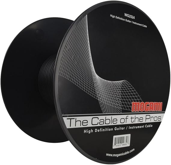 Mogami 2524 Bulk Instrument Cable - BULK W2524 Guitar Cable (10FT)