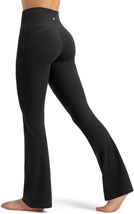 Willit Butterflux Yoga Pants Women Flare Workout Leggings for Women Tummy Control High Waisted Flare Yoga Legging 29" 31" 33"