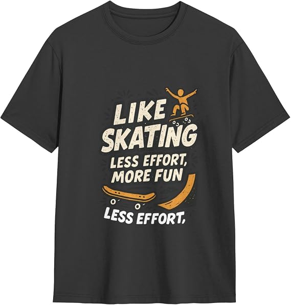 Classic Cotton Crew Neck T-Shirt Unisex Casual Tee Minimal Effort. Maximum Vibes Shirt