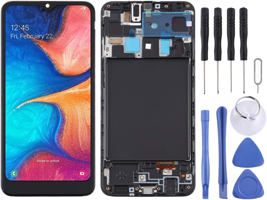 TFT LCD Screen for Samsung for Galaxy A20  SM-A205F EU Version Black