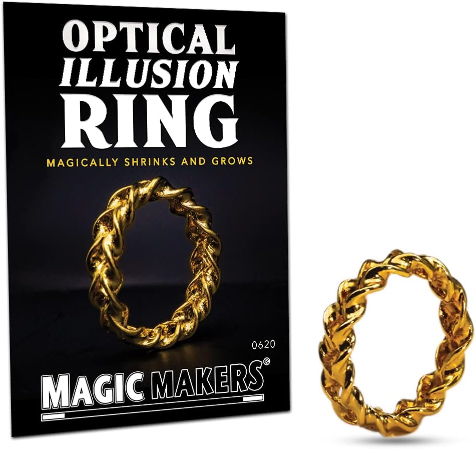 Magic Makers Shrinking & Growing Optical Illusion Ring