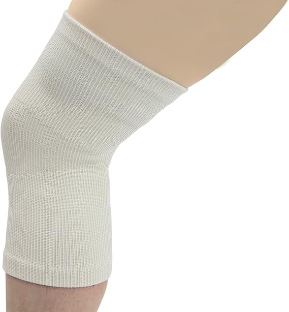 MAXAR Wool/Elastic Knee Support Brace (Two-Way Stretch, 56% Wool), Large