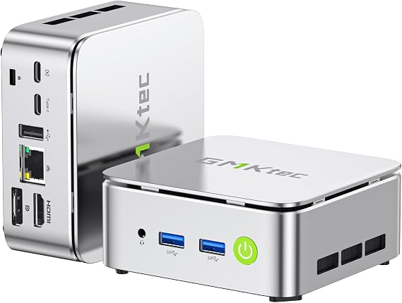 GMKtec Mini PC G10, AMD Ryzen 5 3500U (Beats 4300U) 16GB DDR4 256GB SSD