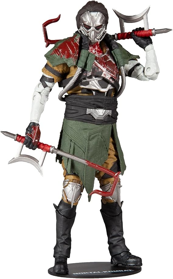 McFarlane Mortal Kombat 7IN Figures WV6 - KABAL (Bloody), 11067