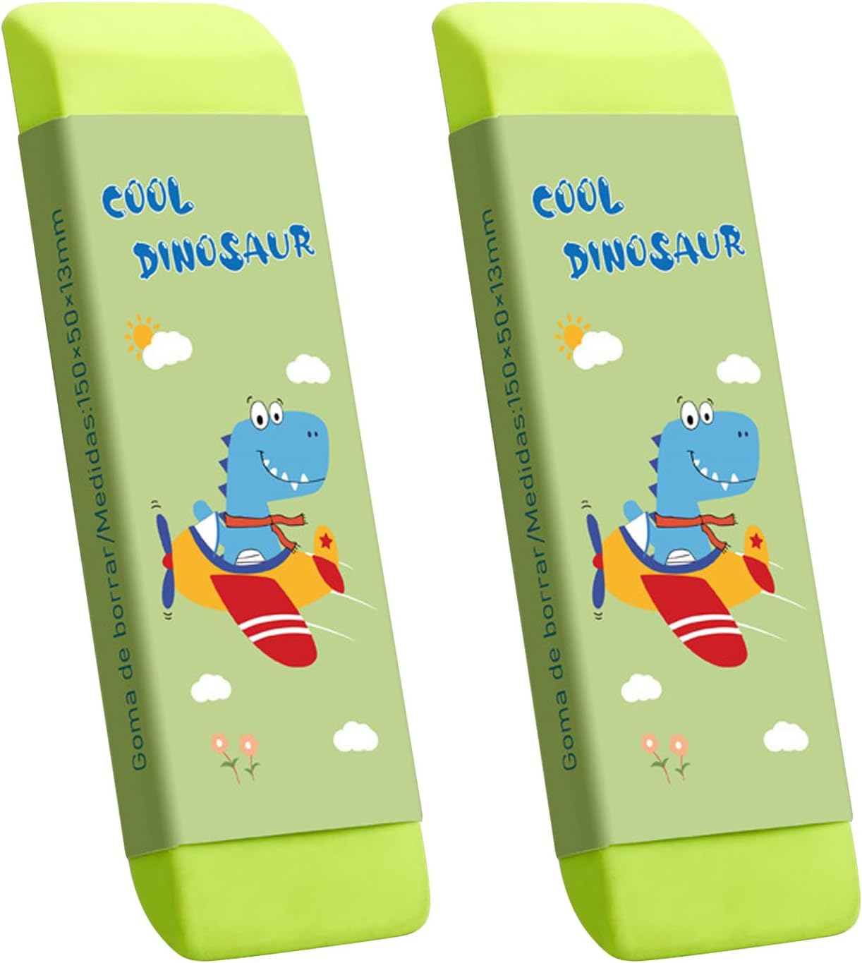 2 Pencil Erasers, Large Eraser, Super Jumbo Eraser, Art Painting Eraser, School Office Supplies, Artists Eraser for Drawing