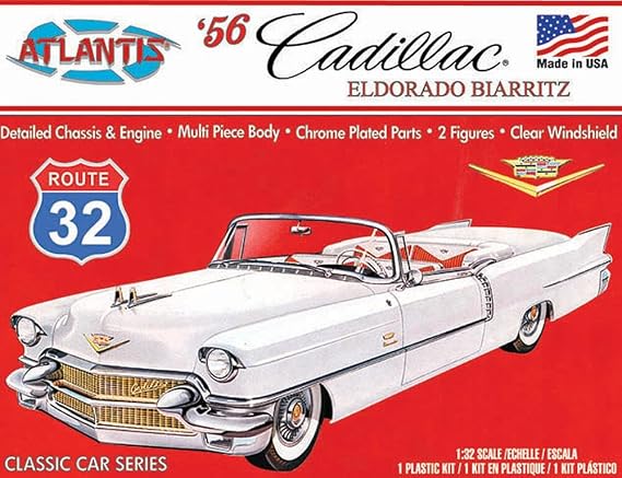 Atlantis Plastic Model Kit - 1956 Cadillac Eldorado Biarritz