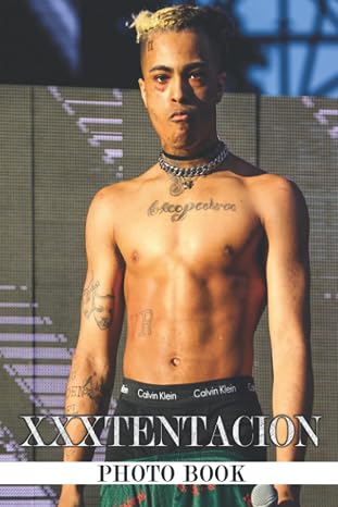 TENTACION Photo Book: Handsome Colorful Pages Featuring American Rapper For Adults To Relax And Unwind