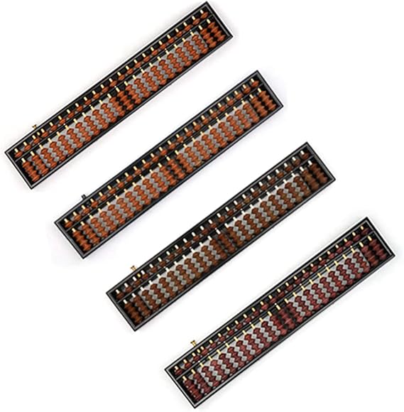 Portable Chinese 23 Digits Column Abacus Soroban Calculating Counting Model