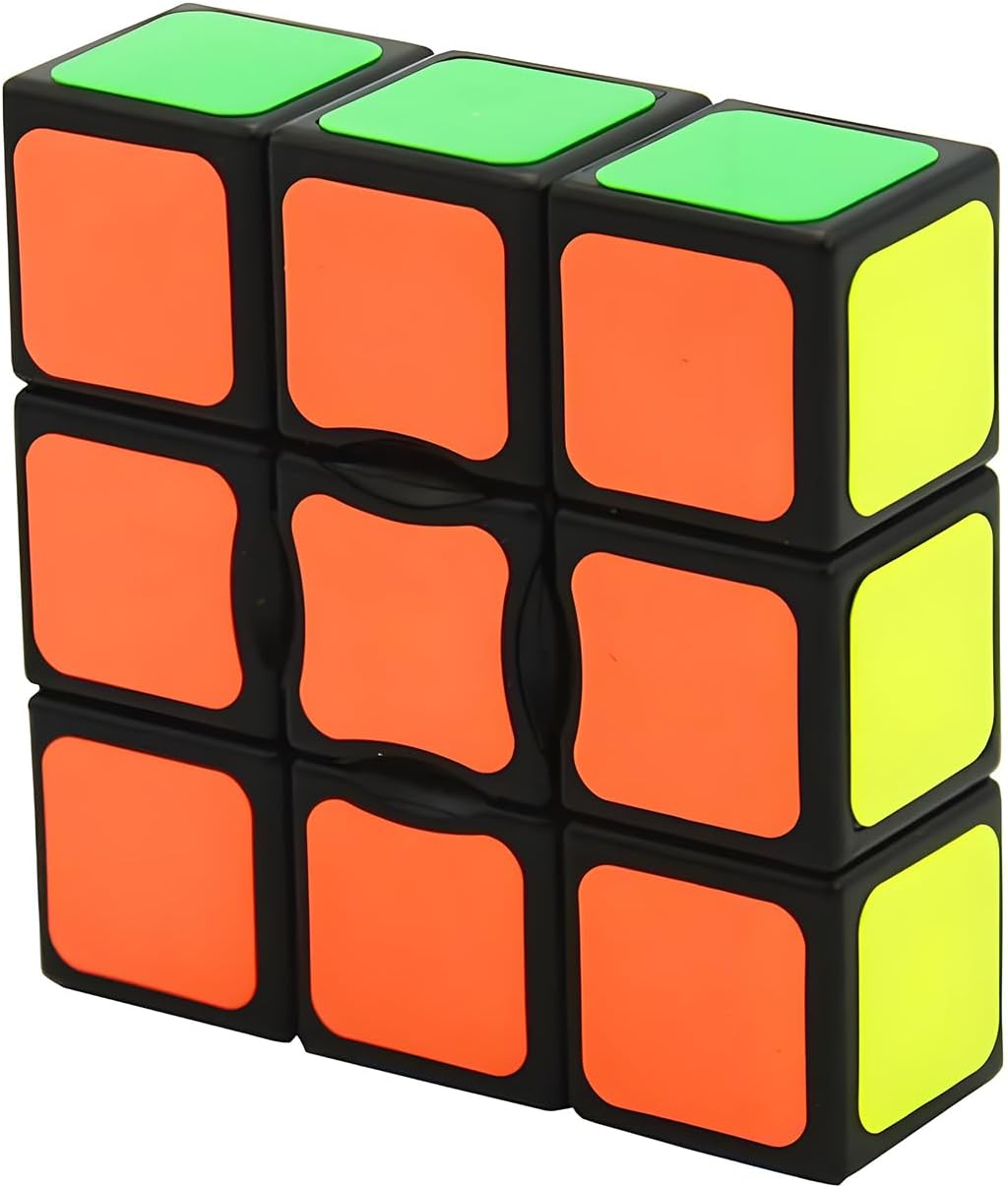 SUN-WAY 1x3x3 Magic Cube Floppy 1x3x3 Magic Cube 133 Speed Cube Black