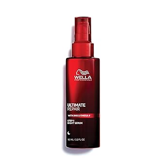 Wella Professionals ULTIMATE REPAIR Night Serum | Overnight Leave-in Treatment for Dull, Dry, Frizzy Hair | Repair Breakage & Protect Against Night Stressors | All Hair Types - Packaging May Vary
