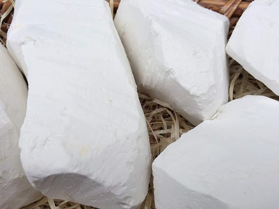 NIKOLAEV Edible Chalk Chunks (Clumps) Natural for Eating (Food), 1 lb (450 g),white