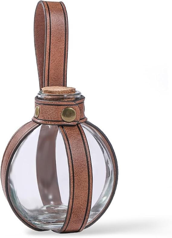 Wizard Magic Potion Bottle, Medieval Mystical Cosplay Costume Accessory Pendant