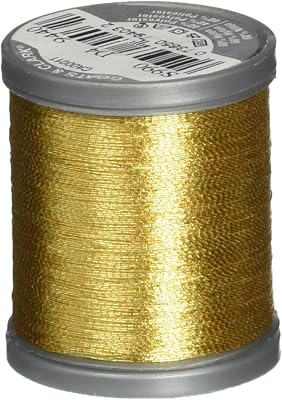 Coats Metallic Thread 125yd, Gold