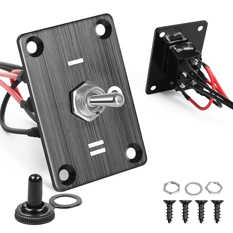 Pre-Wired 6-Pin 3 Position III Toggle Switch