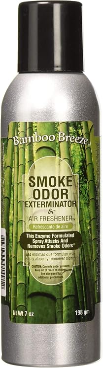 Smoke Odor Exterminator Tobacco Outlet Product Large Spray, Bamboo Breeze, 7 oz