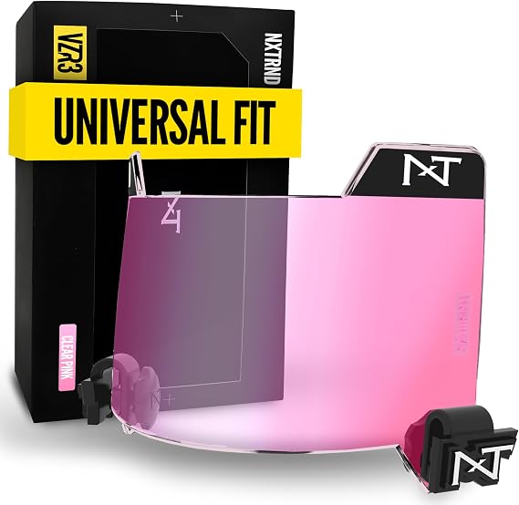 Nxtrnd VZR3 Football Visor, Curved Lens Technology, Fits Adult & Youth Football Helmets