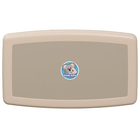 Koala Kare Surface-Mounted Horizontal Baby Changing Station, Model KB300-00 (Beige)