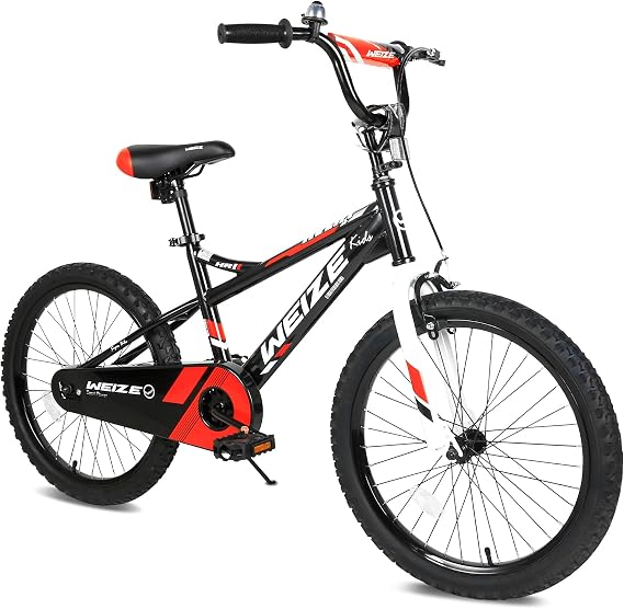 WEIZE Kids Bike,14 16 20 Inch Children Bicycle for Boys Girls Ages 3-12 Years Old, Rider Height 32-60 Inch, Coaster Brake, Multiple Color Options
