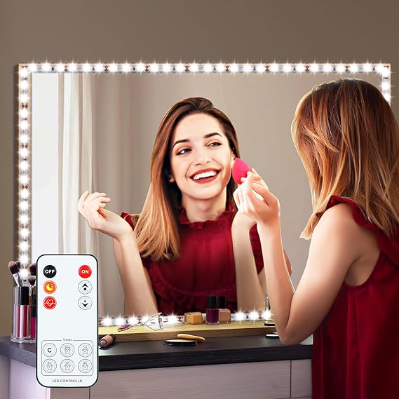 PANGTON VILLA LED Vanity Mirror Lights for Makeup Table, 6000K Daylight