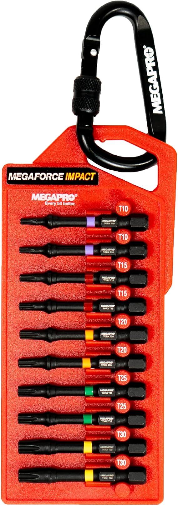 MegaPro 9BP-I-TA 2" Assorted Impact Torx Bits
