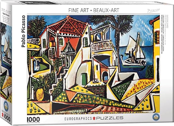 Mediterranean Landscape by Pablo Picasso 1000 Pieces Jigsaw Puzzle