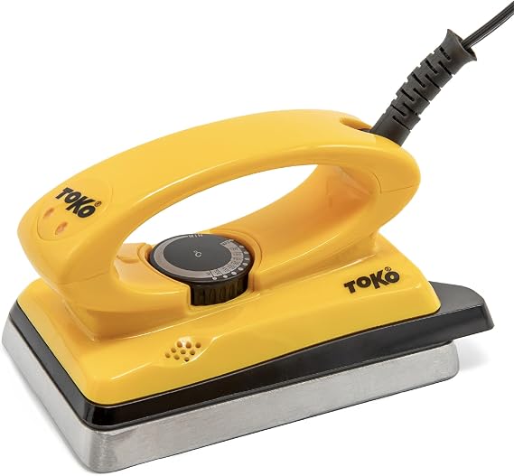 Toko T8 Hot Wax Iron - Ergonomic Ski and Snowboard Waxing Tool with Adjustable Temperature - 110V for use in the USA