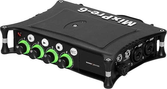 Sound Devices MixPre-6 II Portable 32-Bit Float Multichannel Audio Recorder/Mixer, and USB Audio Interface