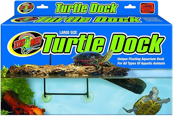 Large Floating Turtle Dock - Allow Your Aquatic Turtles to Get Some Fresh Air - Includes Attached DBDPet Pro-Tip Guide