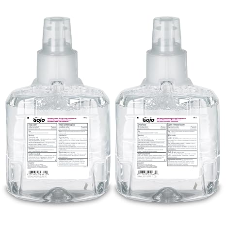 GOJO LTX-12 Antibacterial Foam Soap Refill Plum Scent, 2ct x 1200mL-1912-02
