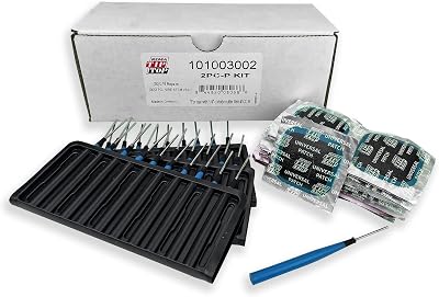 Rema 2PC-P KIT 2-Piece Repair Kit for Passenger Nail Hole Tire Repairs 30 Units of UP-6 and 30 Units of 193-WL-10