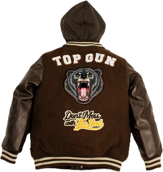 Top Gun Kids' Bear Varsity Jacket