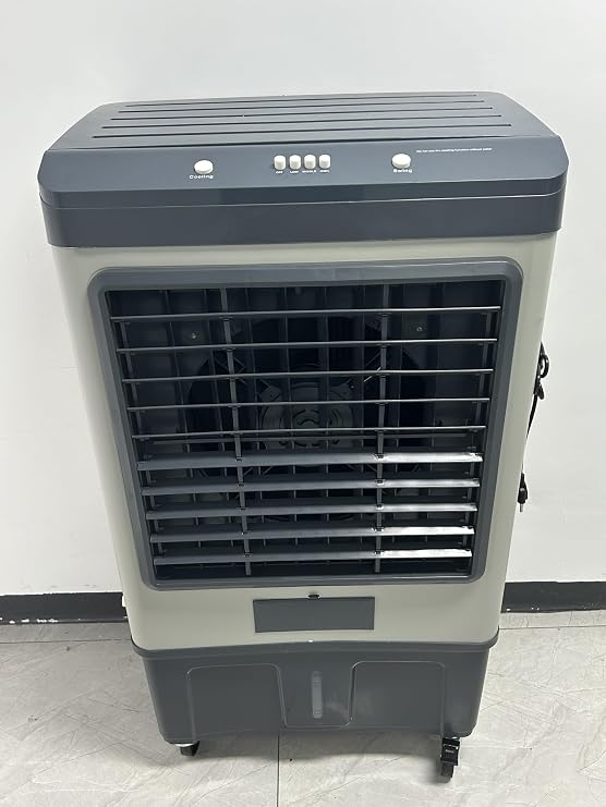 23 Gal Industry Evaporative Cooler, 7200 CFM, 3 Wind Speeds, 120 Oscillation