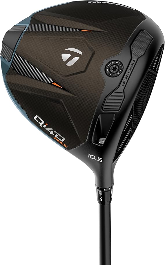 TAYLOR MADE Qi4D Max 9 REAX MR 50 S Cui Eye Fordy Max Driver M Flex: S Count: 9 RH Shaft: REAX MR50
