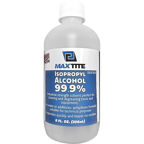 MaxTite Isopropyl Alcohol 99.9% (8oz)