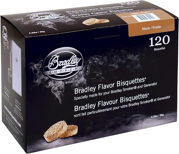 Bradley Smoker Maple 120 Pack