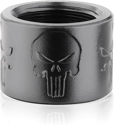 Backup Tactical 12X28 Skull X Thread Protector, Black