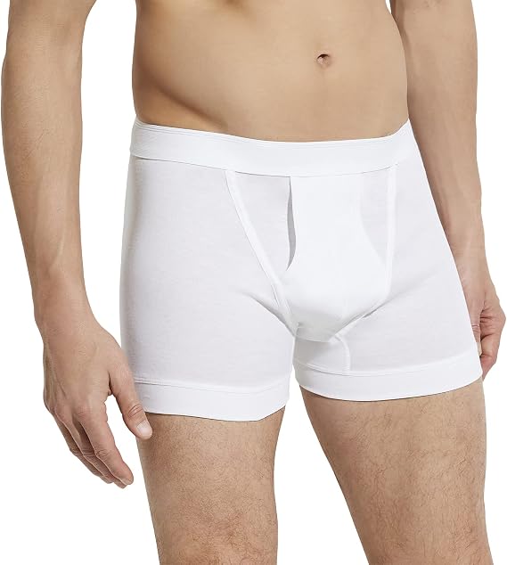 Business Class | Boxer Brief, open fly - white - Zimmerli of Switzerland